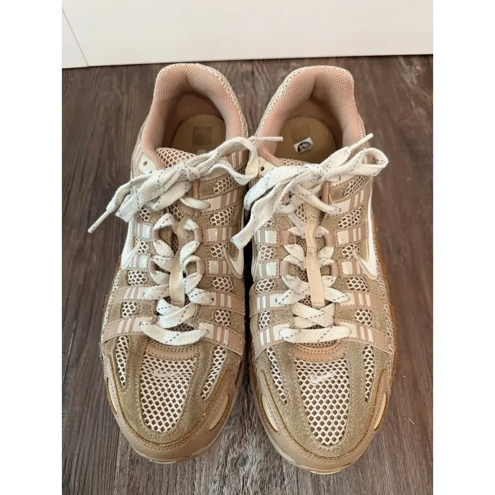 Nike P-6000 Premium LOW HEMP/SANDDRIFT PHANTOM FZ4137 200 EUC Size 11.5M or 13W